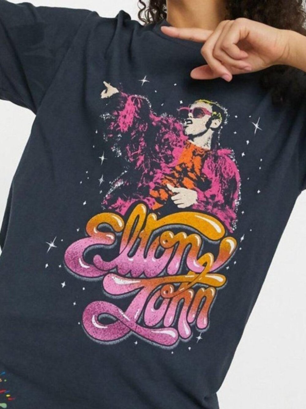 Elton John Graphic Shirt Singer Shirt Unisex T-Shirts  253